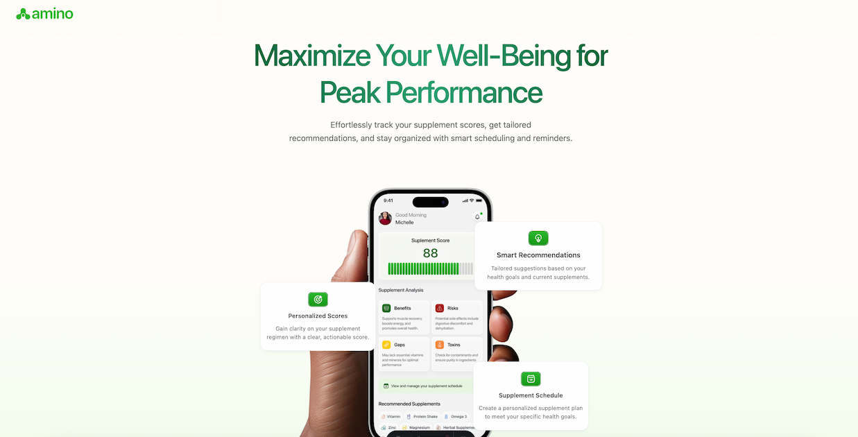 Supplement Scanner: Amino